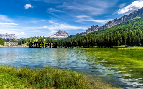 这里的商店种类繁多, 让你尽情购物