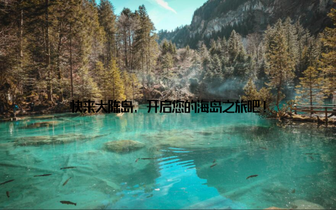 快来大陈岛, 开启您的海岛之旅吧!