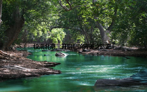 快来北京, 开启您的完美之旅吧!